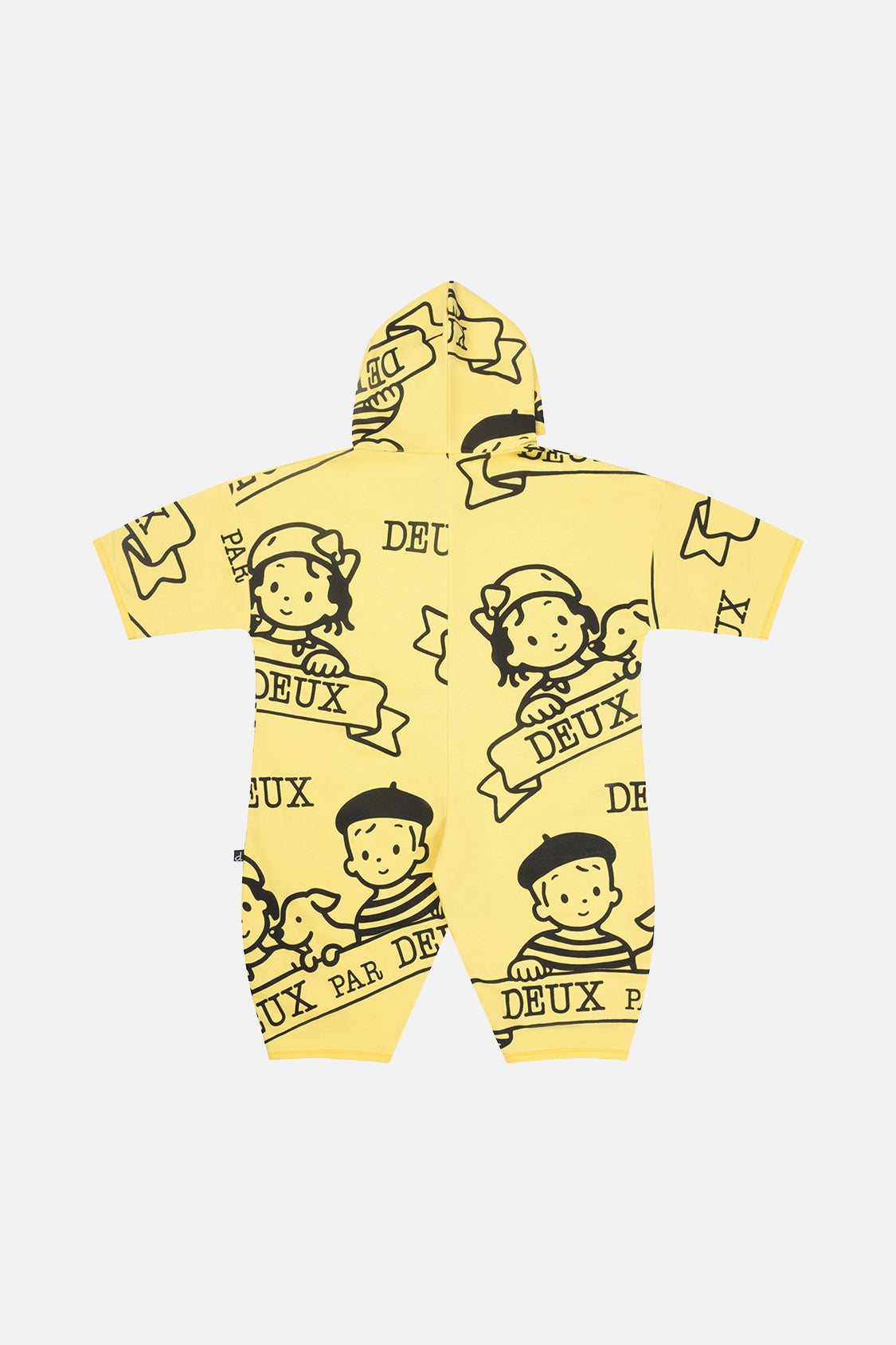 40Th Anniversary Printed Jersey One-Piece Honey Yellow - Image 3