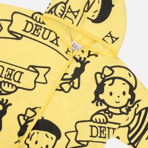 40Th Anniversary Printed Jersey One-Piece Honey Yellow - Image 5