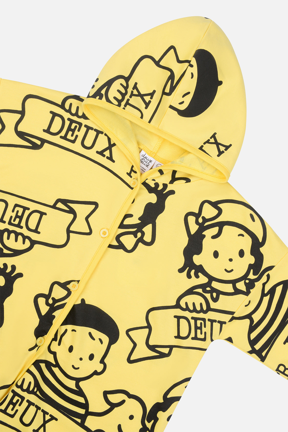40Th Anniversary Printed Jersey One-Piece Honey Yellow - Image 5