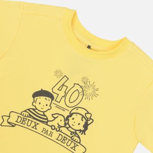 40Th Anniversary Graphic T-Shirt Honey Yellow - Image 5