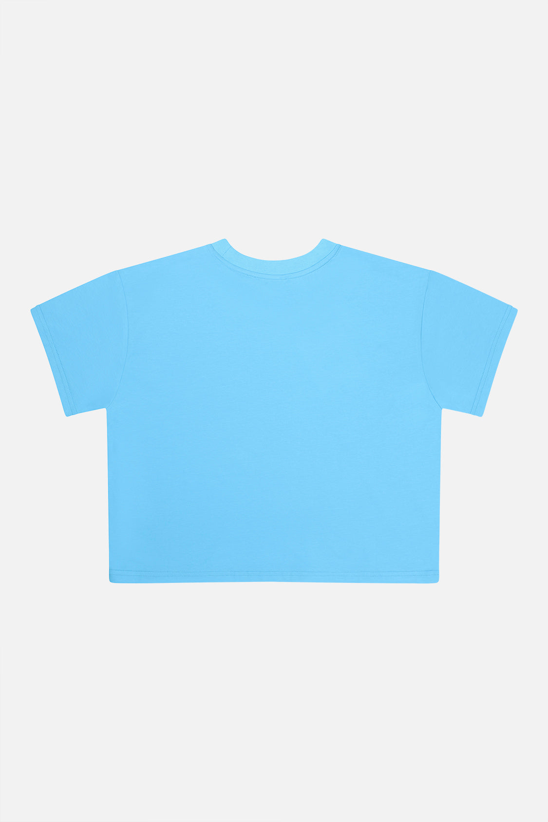Adult 40Th Anniversary Graphic Boxy T-Shirt Sky Blue - Image 3