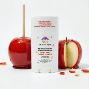 Alternative view of Natural Deodorant in Candy Apple Aluminum Free Baking Soda Free