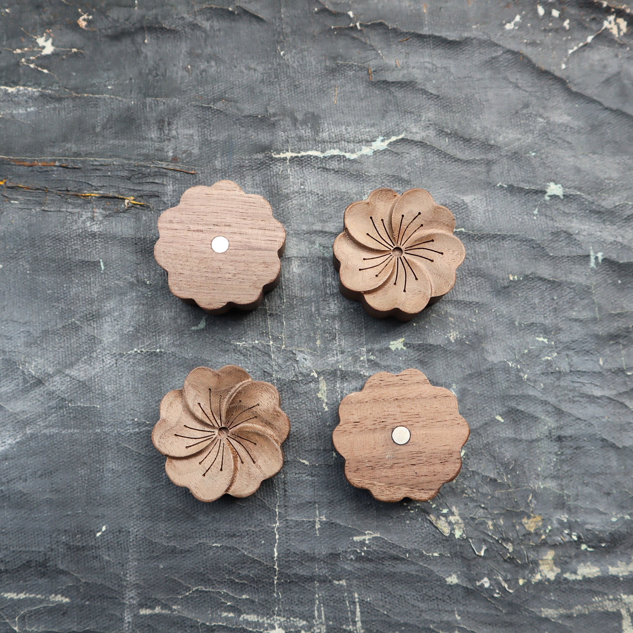 Peach Blossom - Wooden Essential Oil Diffuser for Car - Image 2