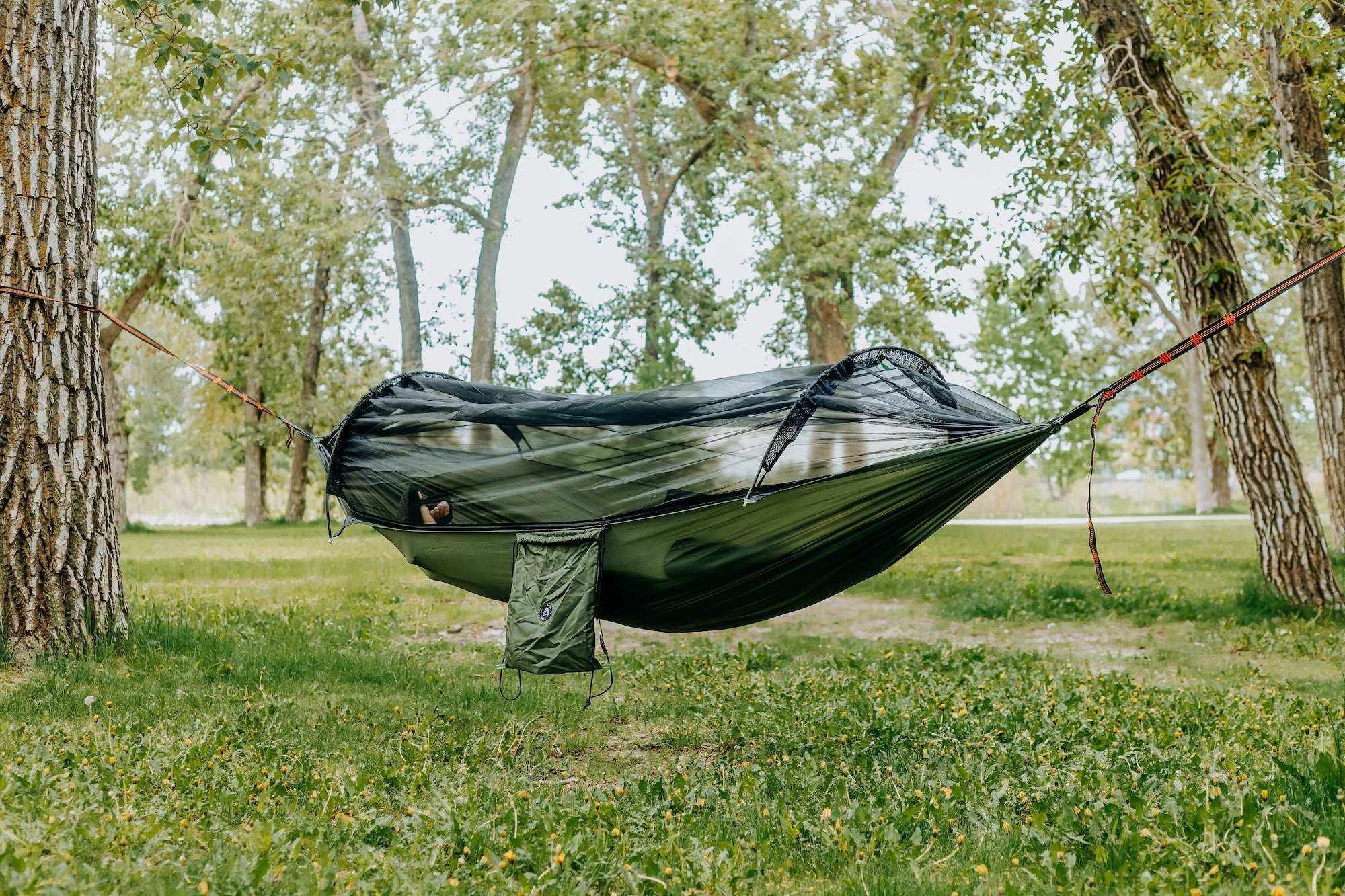 Portable Camping Hammock with Mosquito Net - Image 2