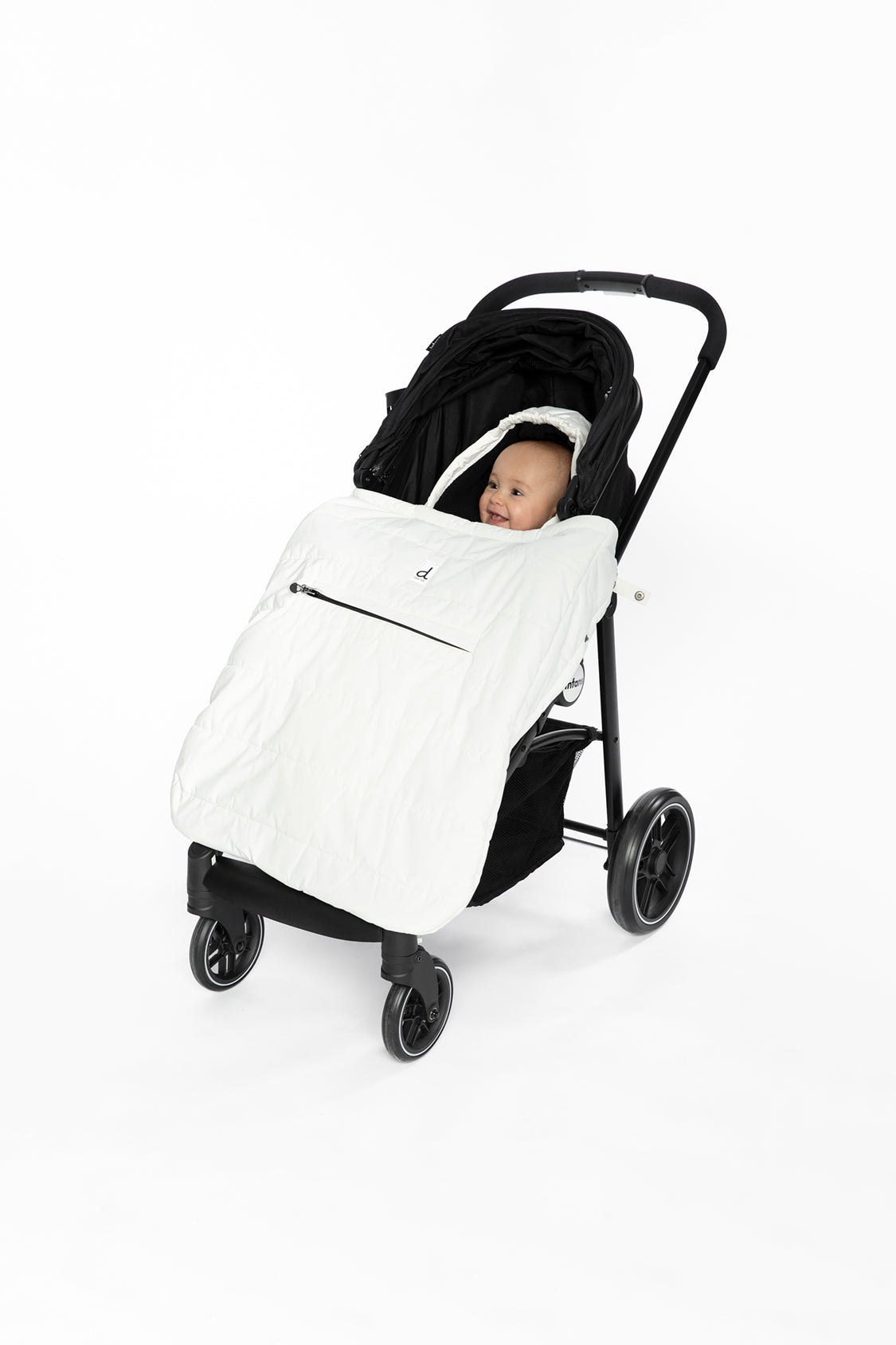Multi-Function Baby Carrier For Car Seats And Strollers Off White - Image 4