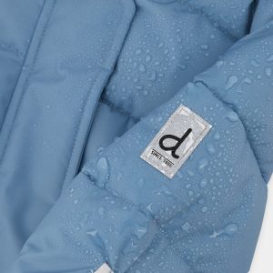 Baby Cloud One Piece Snowsuit Adapted For Car Seats Blue Grey - Image 5