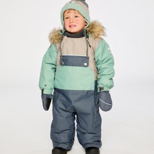 Alternative view of Baby One Piece Snowsuit Adapted For Car Seats Cool Dark Grey