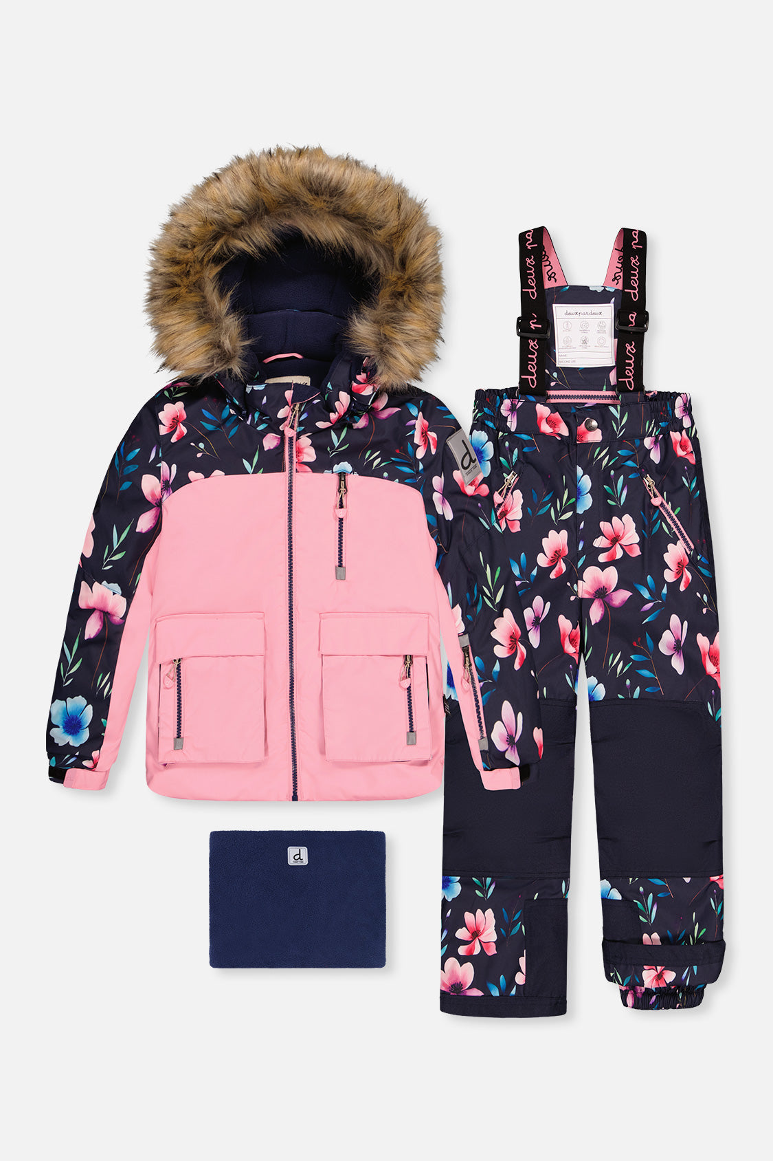 Two Piece Play Snowsuit Pink - Image 7