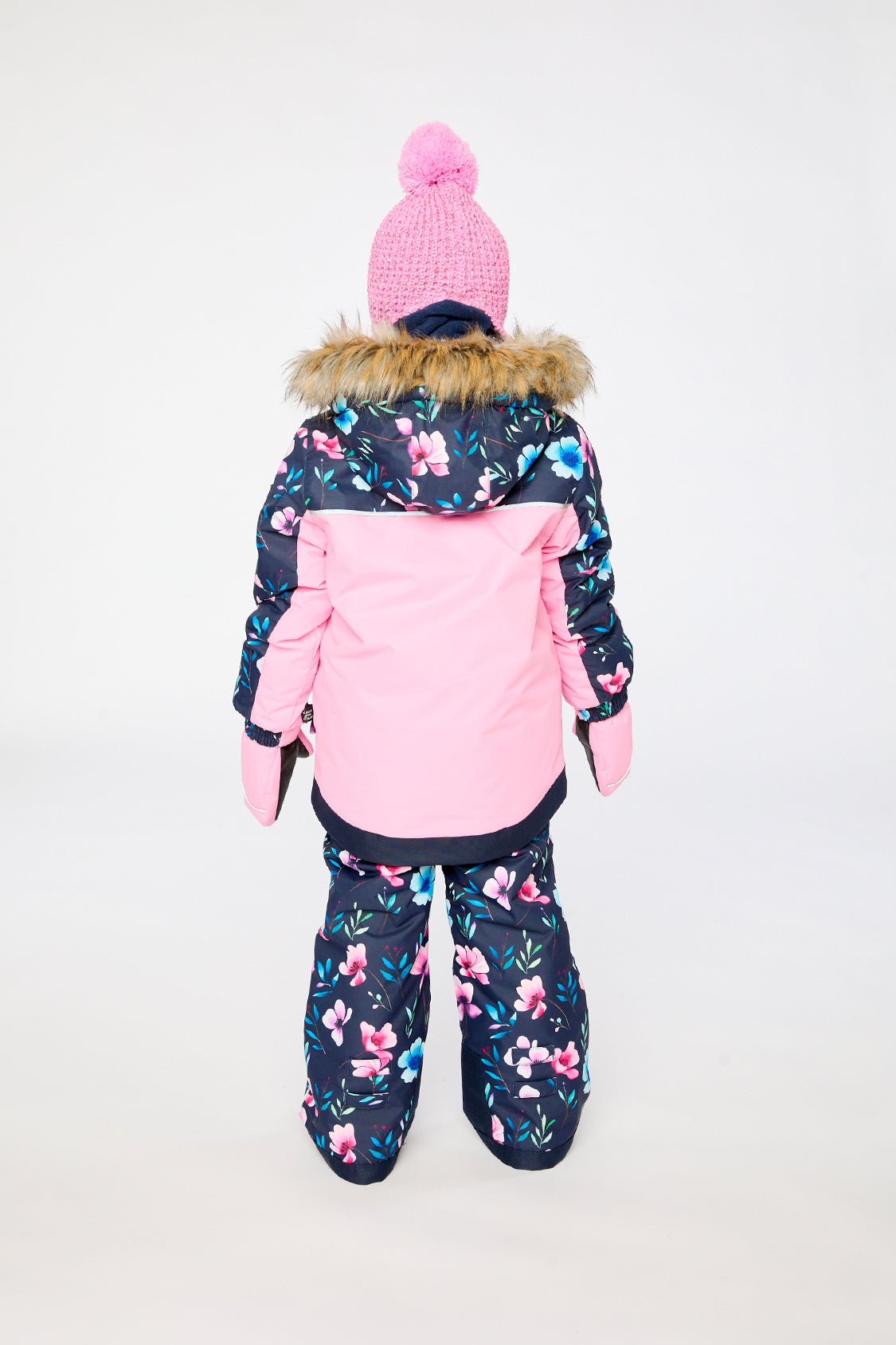 Two Piece Play Snowsuit Pink - Image 4