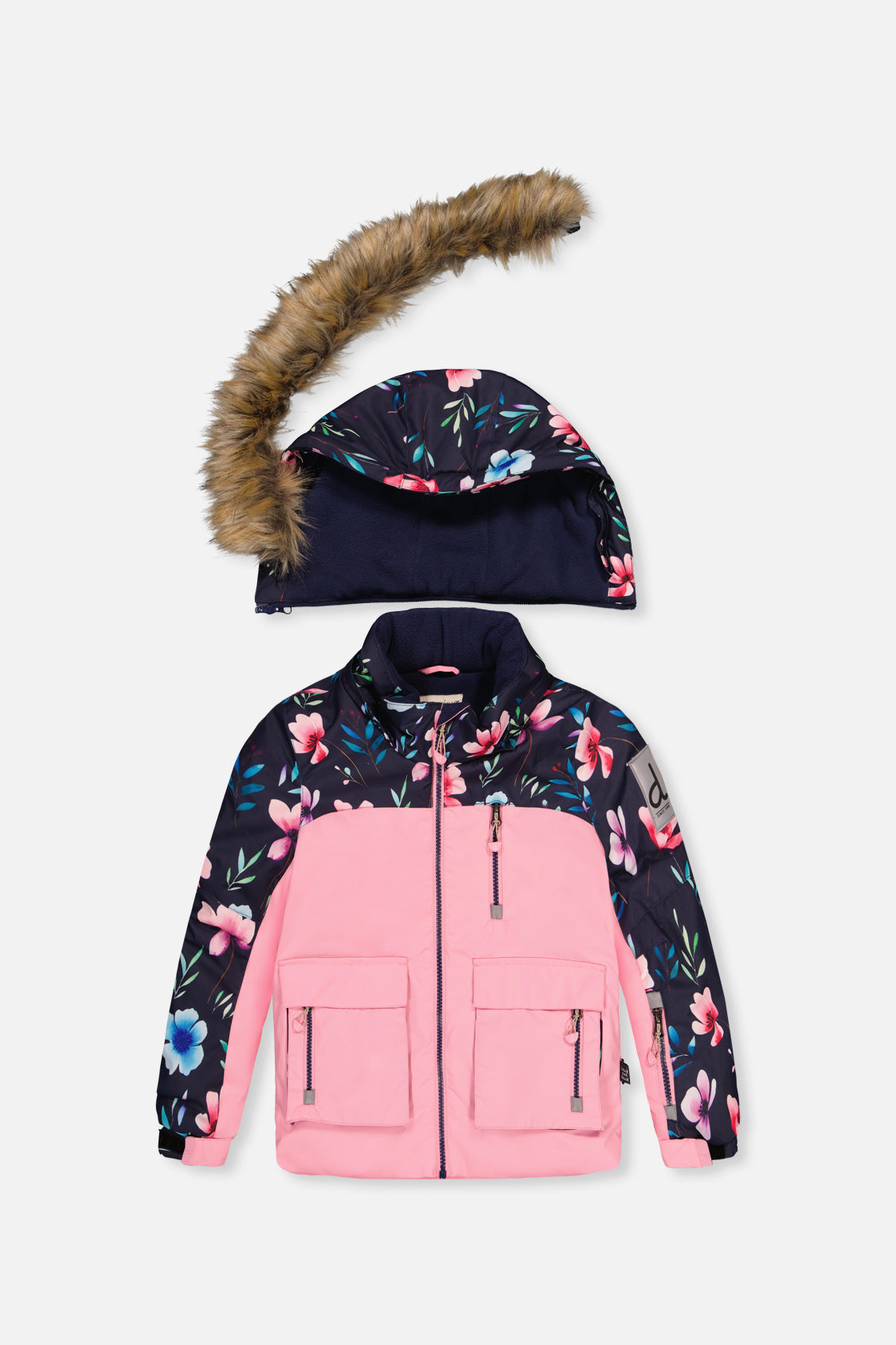Two Piece Play Snowsuit Pink - Image 5