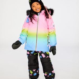 Alternative view of Two Piece Play Snowsuit Multicolor Gradient