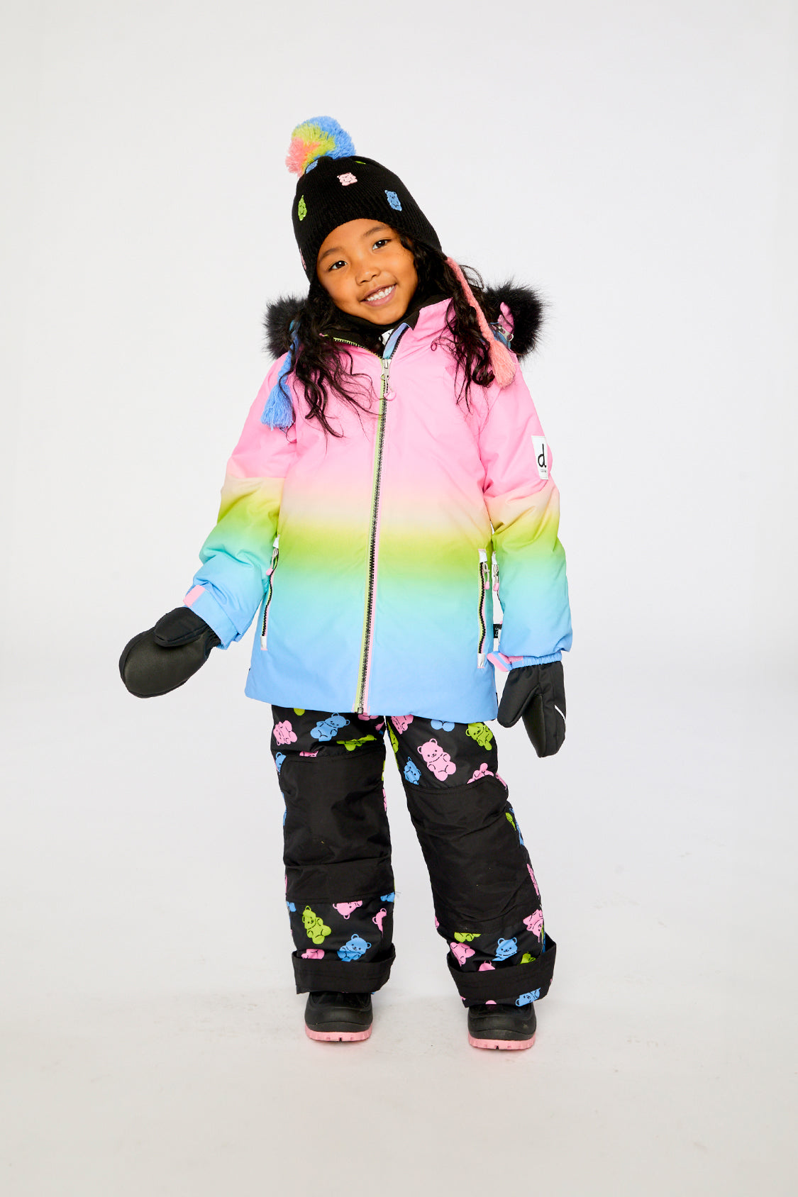 Two Piece Play Snowsuit Multicolor Gradient - Image 2