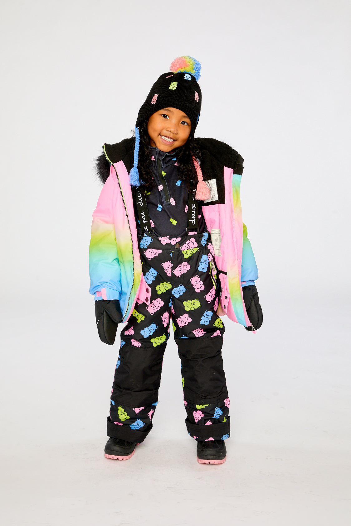 Two Piece Play Snowsuit Multicolor Gradient - Image 3