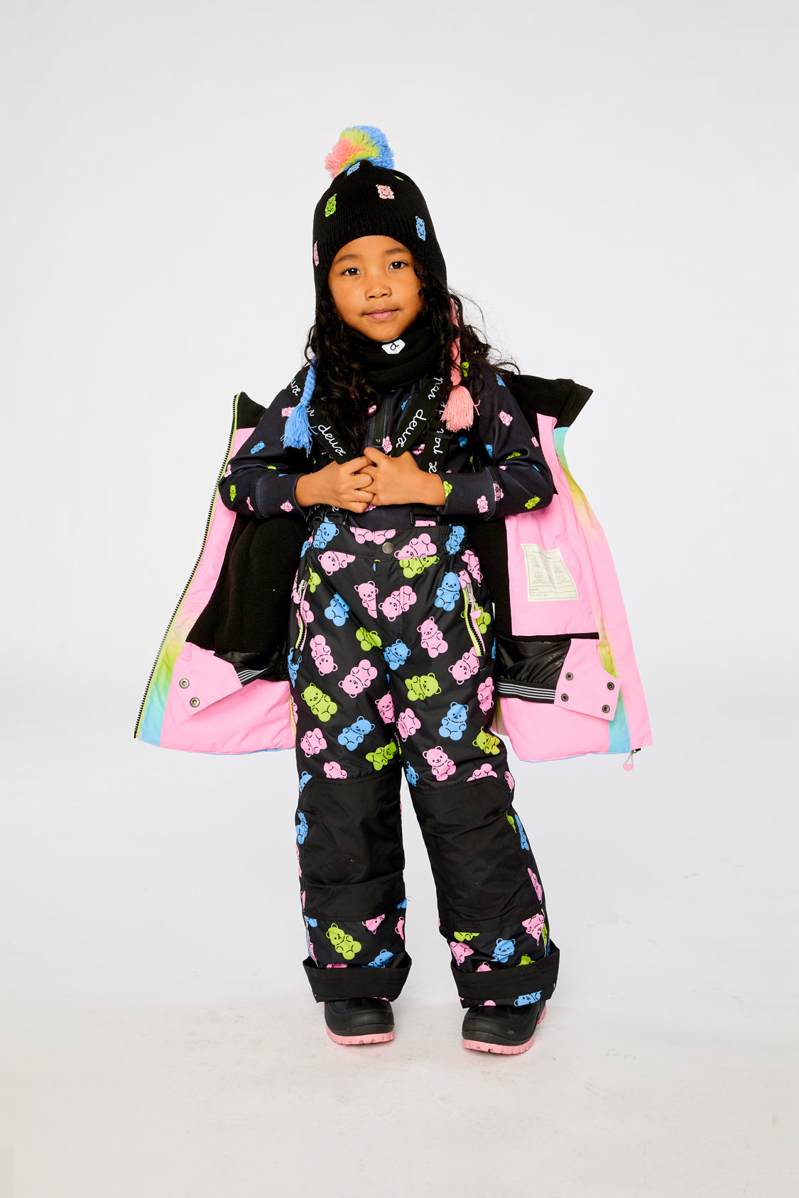 Two Piece Play Snowsuit Multicolor Gradient - Image 4