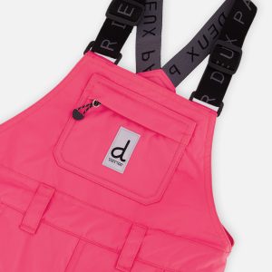 Play Overall Snow Bib Bright Pink - Image 5
