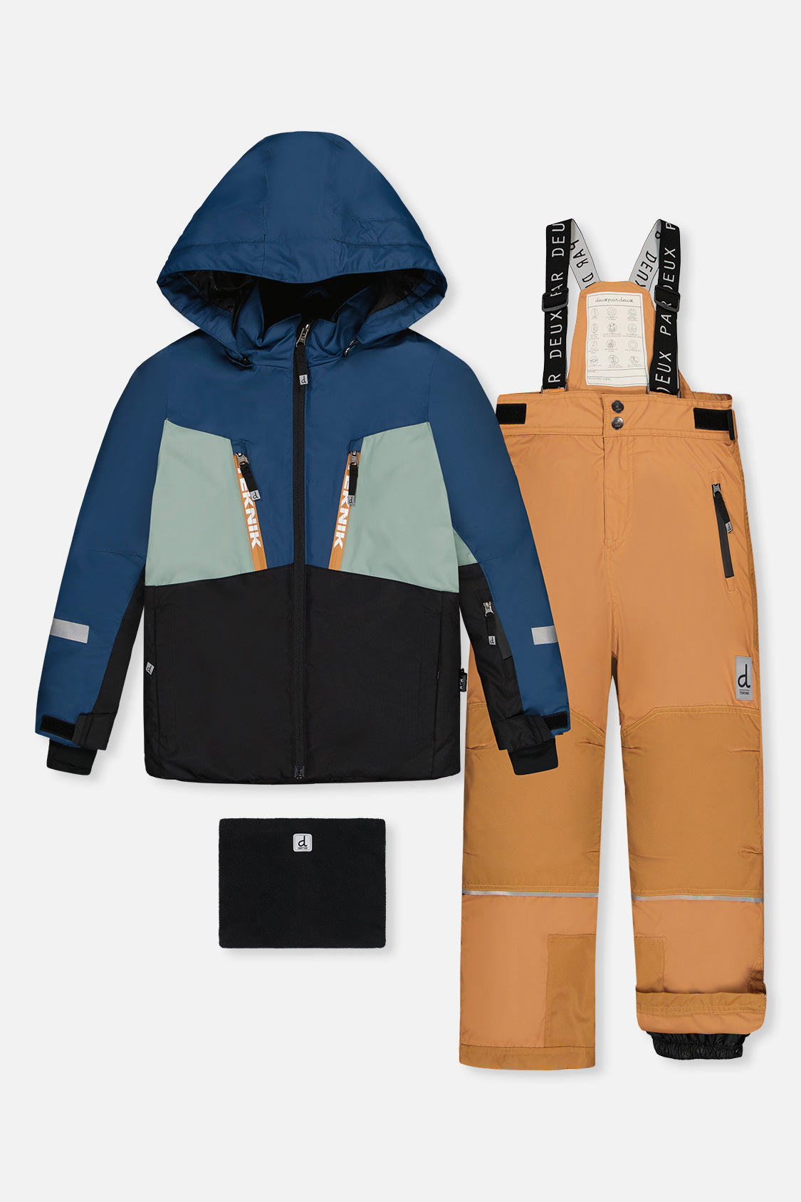 Two Piece Teknik Snowsuit Navy Blue - Image 11