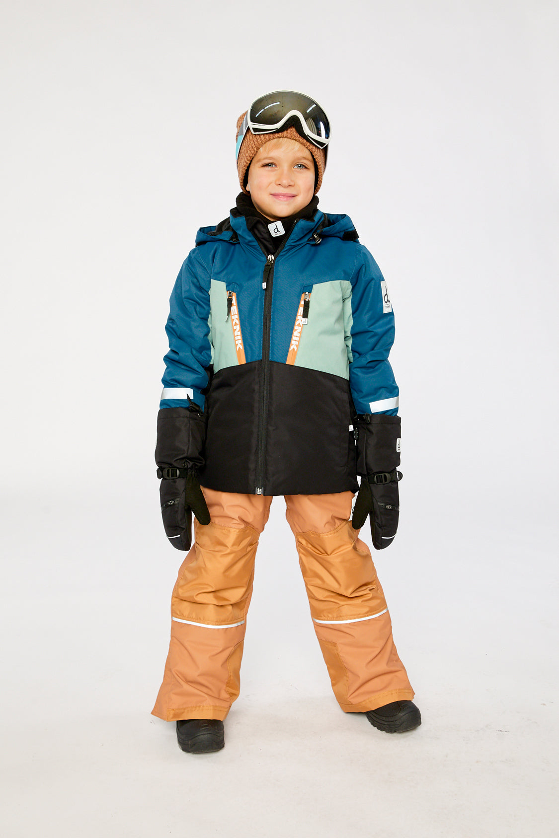 Two Piece Teknik Snowsuit Navy Blue - Image 2