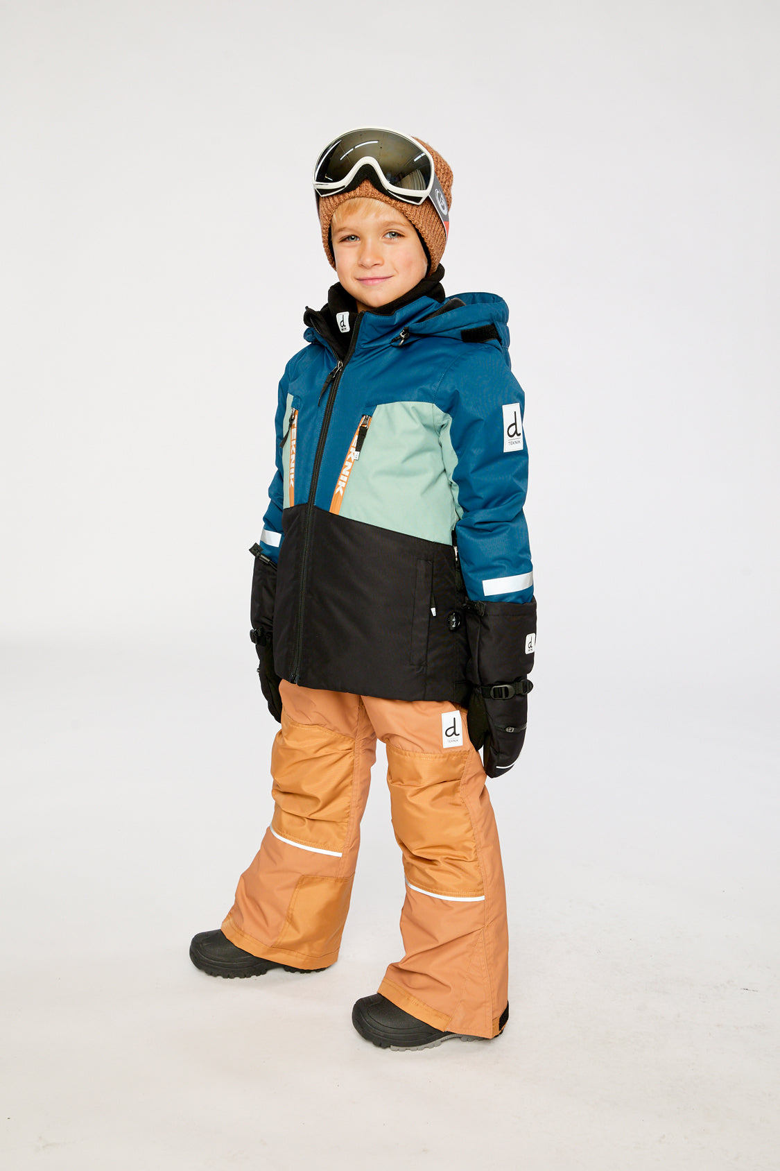 Two Piece Teknik Snowsuit Navy Blue - Image 3