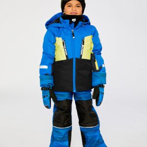 Alternative view of Two Piece Teknik Snowsuit Royal Blue And Yellow