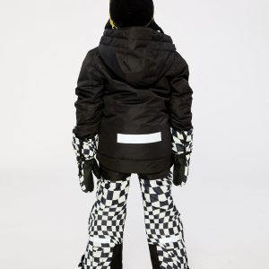 Two Piece Teknik Snowsuit Black And White - Image 4
