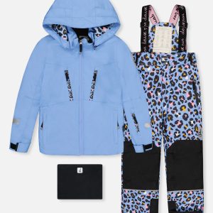 Two Piece Teknik Snowsuit Bright Blue-Violet