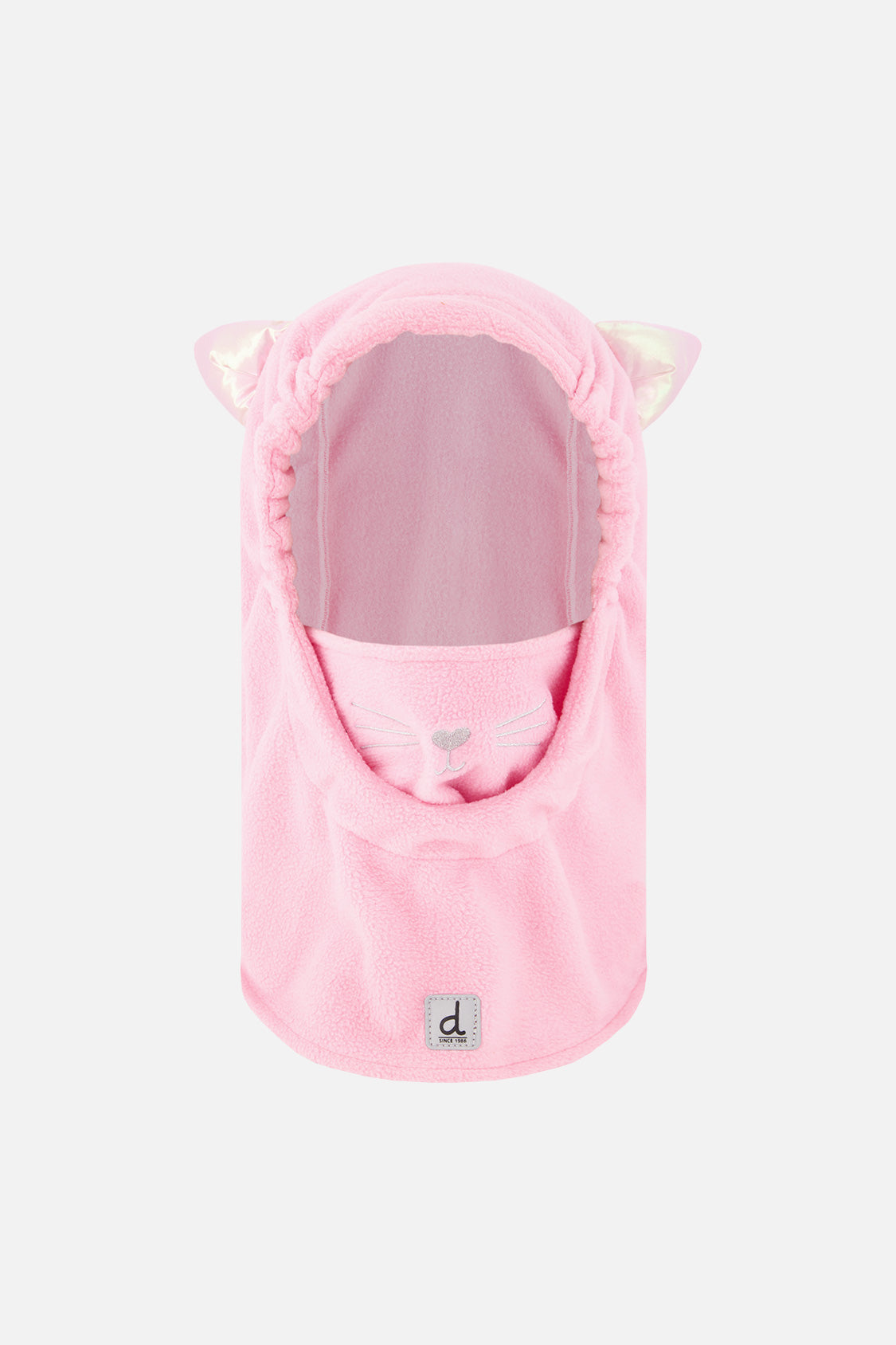Oversized Polar Balaclava For Ski Helmet Pink - Image 6