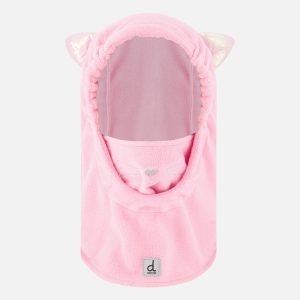 Oversized Polar Balaclava For Ski Helmet Pink