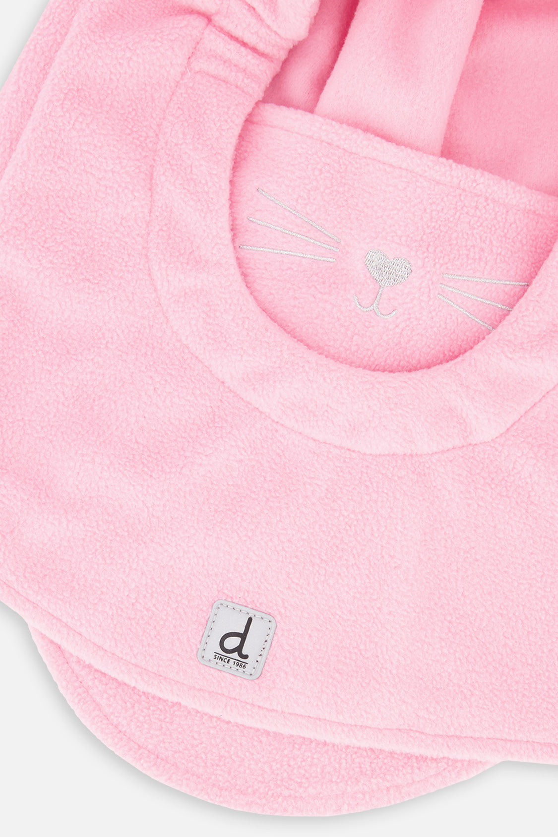 Oversized Polar Balaclava For Ski Helmet Pink - Image 5