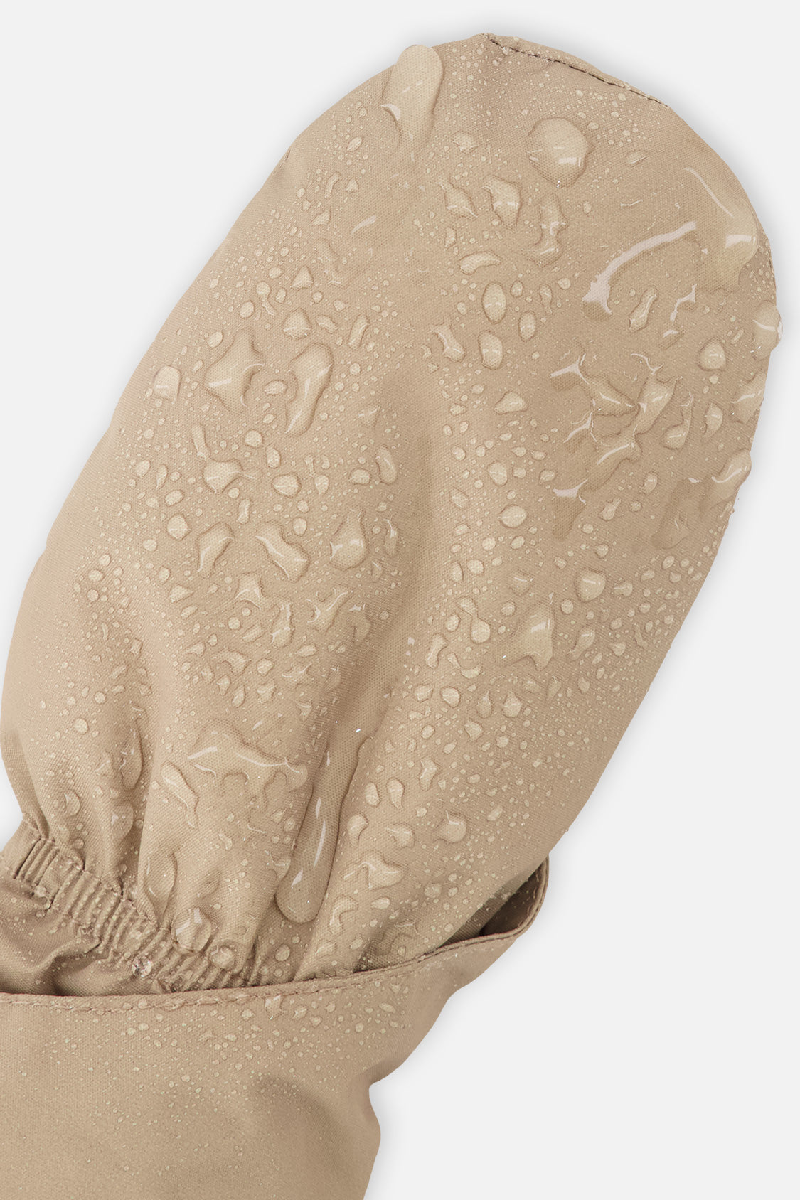 Lined Baby Mittens Taupe - Image 3