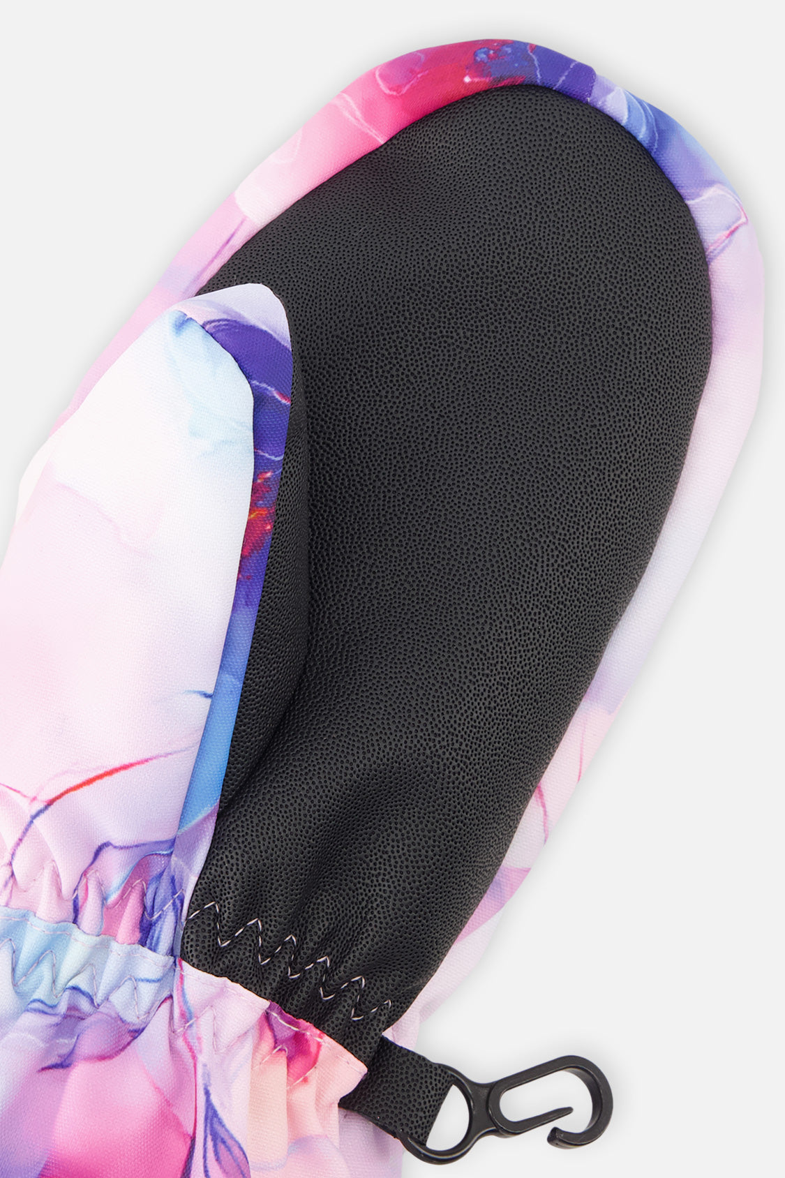 Play Winter Mittens Mauve Flower Print - Image 5