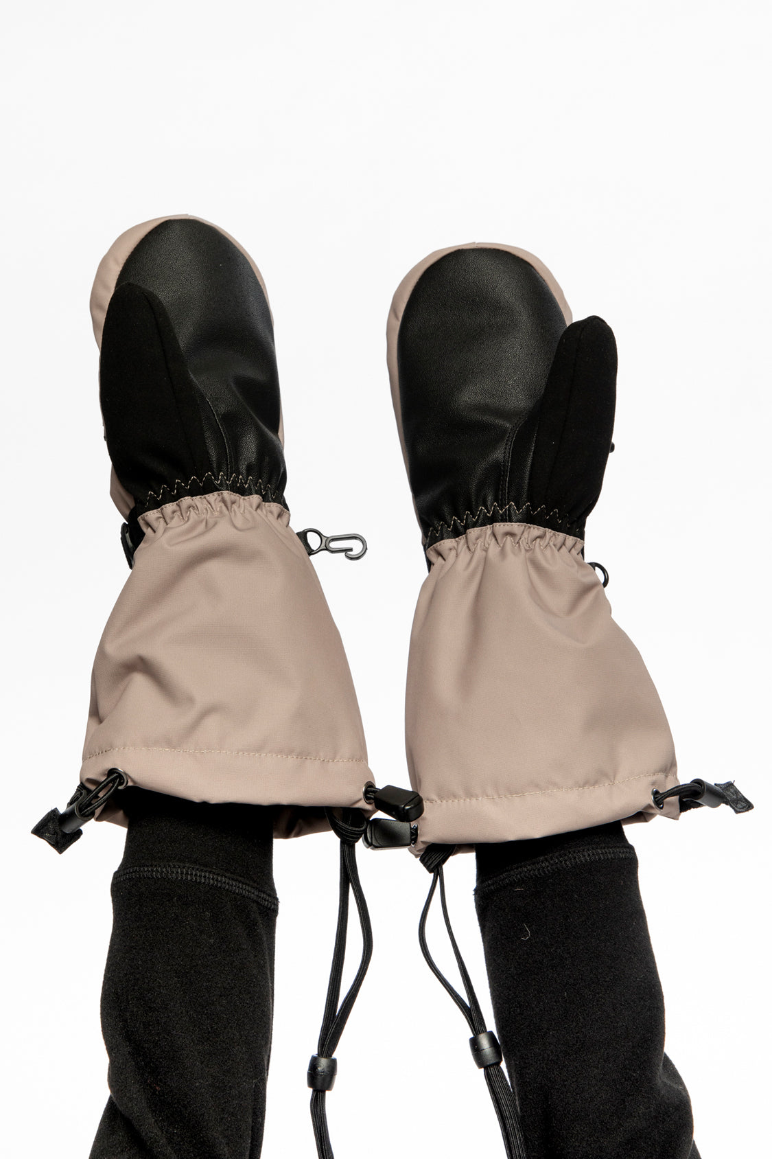 Teknik Winter Mittens Taupe - Image 3