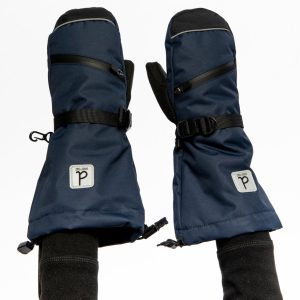 Alternative view of Teknik Winter Mittens Navy Blue