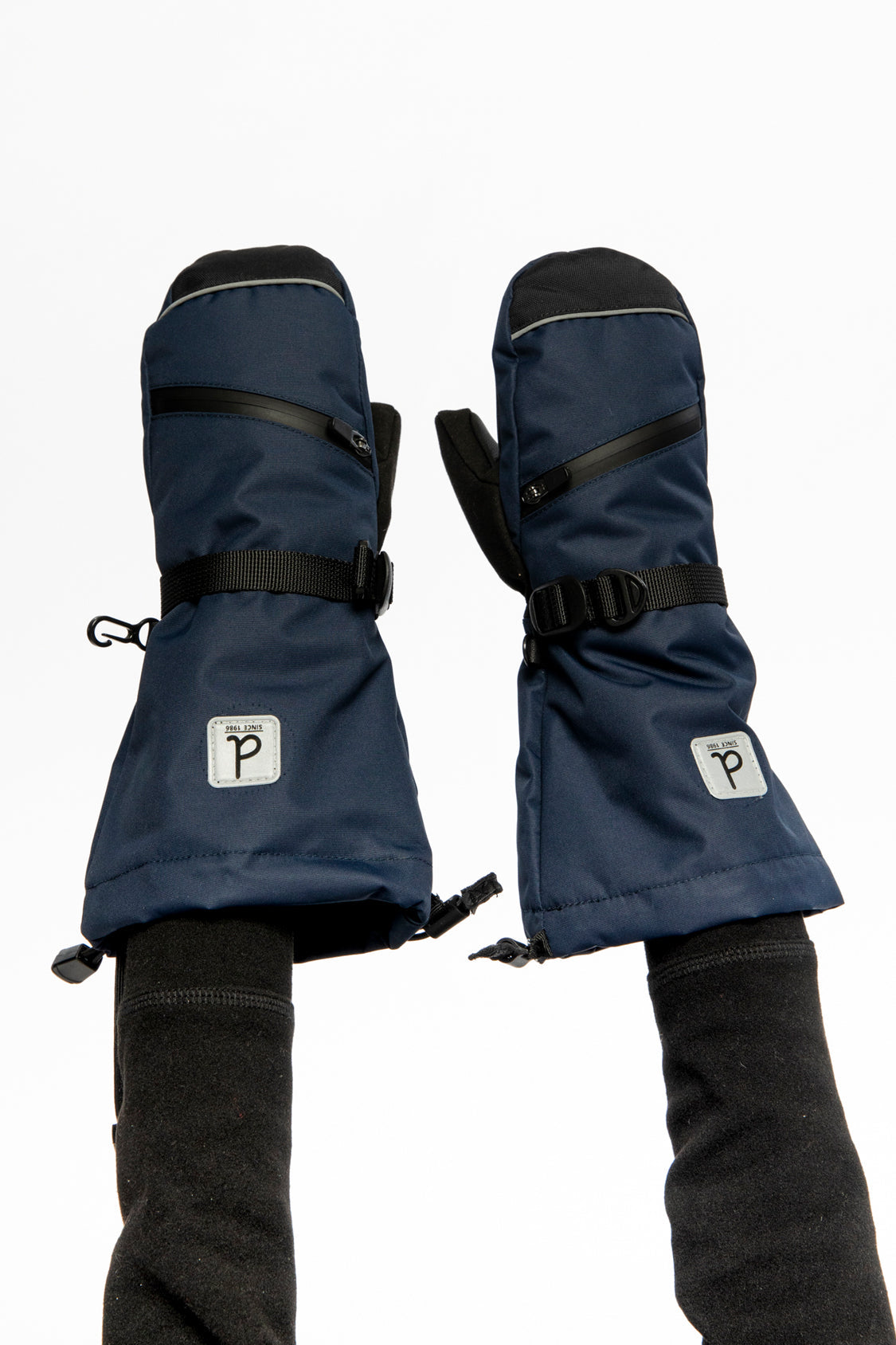 Teknik Winter Mittens Navy Blue - Image 2
