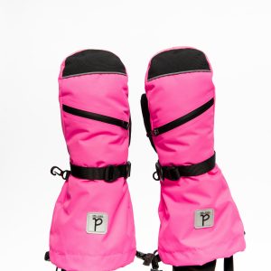 Alternative view of Teknik Winter Mittens Bright Pink