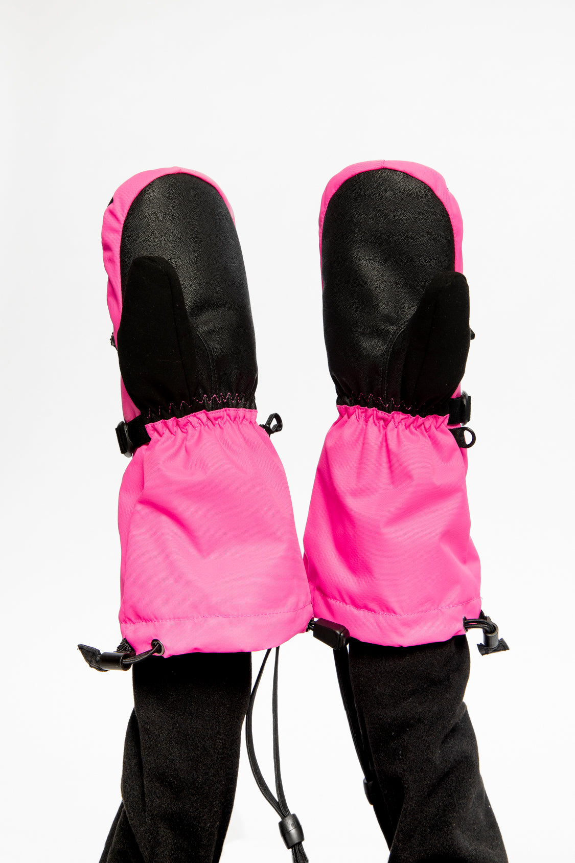 Teknik Winter Mittens Bright Pink - Image 3
