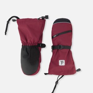 Teknik Winter Mittens Burgundy