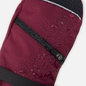 Teknik Winter Mittens Burgundy - Image 4