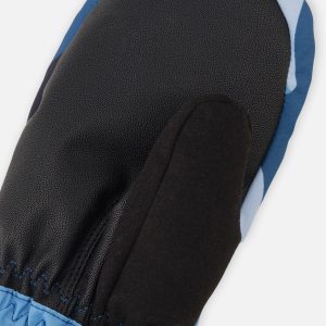 Teknik Winter Mittens Blue And Red Camouflage - Image 5