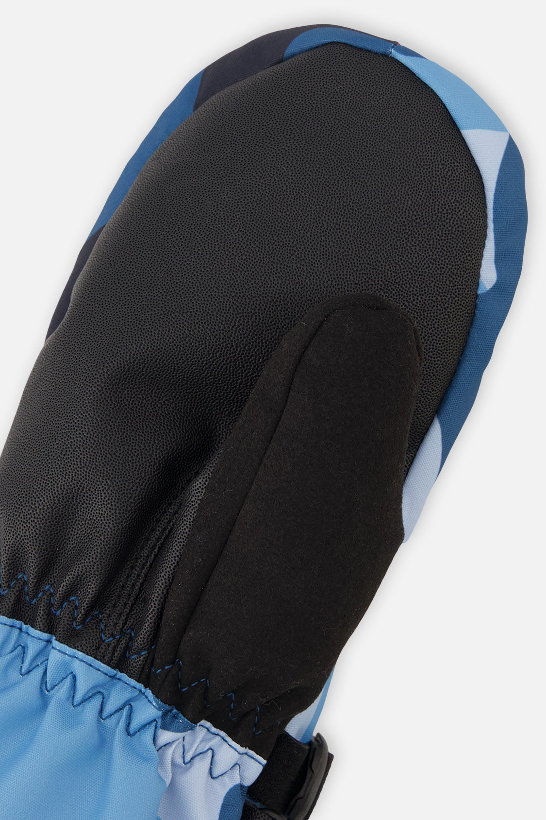 Teknik Winter Mittens Blue And Red Camouflage - Image 5