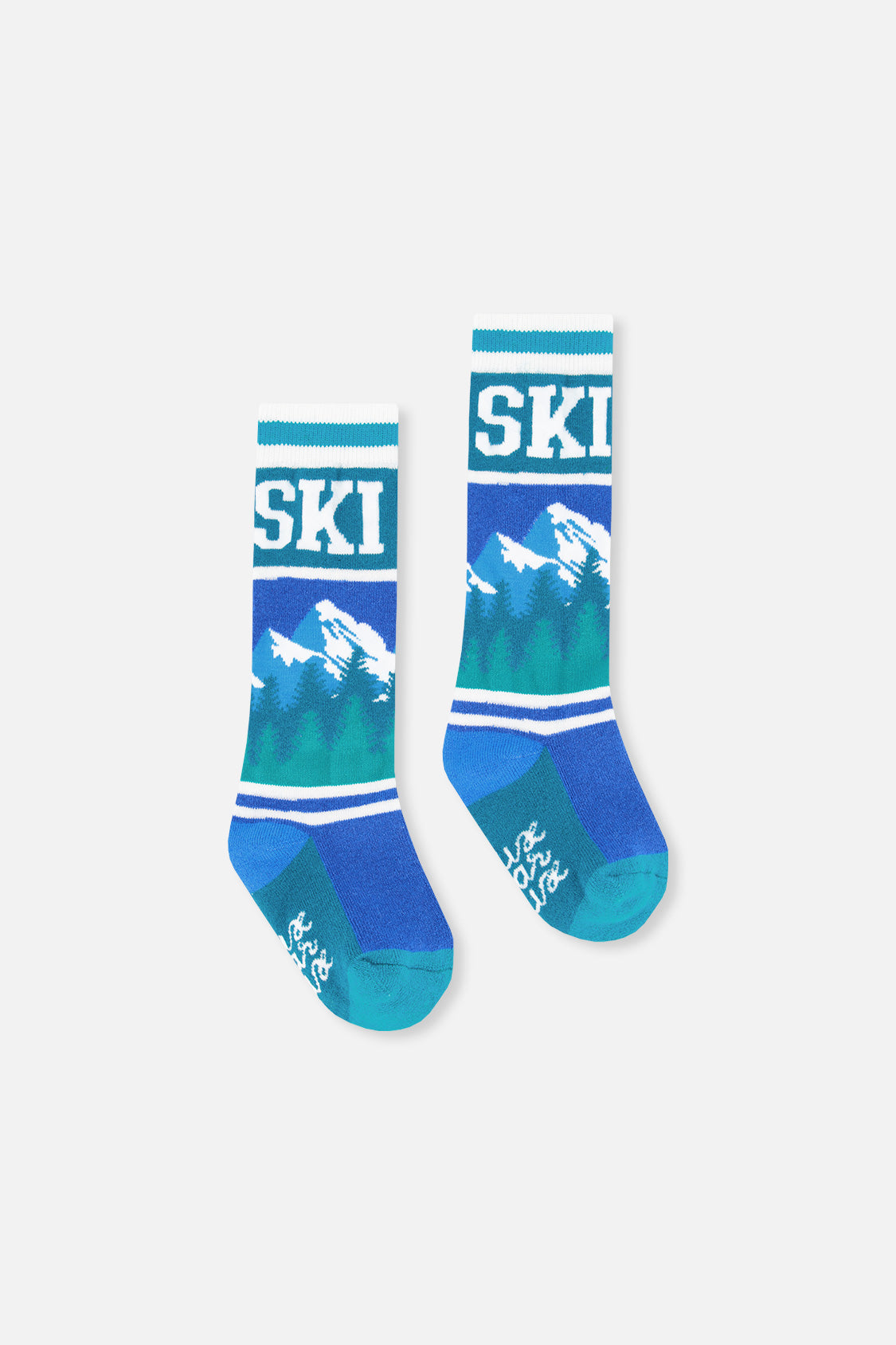 Ski Socks Dark Blue - Image 2
