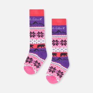 Ski Socks Pink