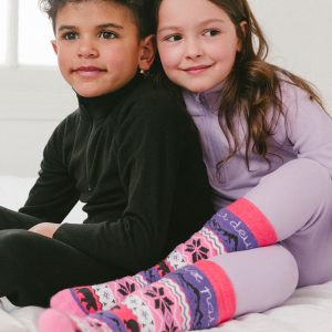 Ski Socks Pink - Image 3