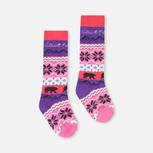 Ski Socks Pink - Image 5