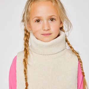 Alternative view of Knit Turtle Neckwarmer Off-White