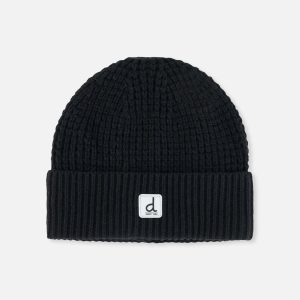 Winter Knit Hat Black