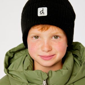 Alternative view of Winter Knit Hat Black