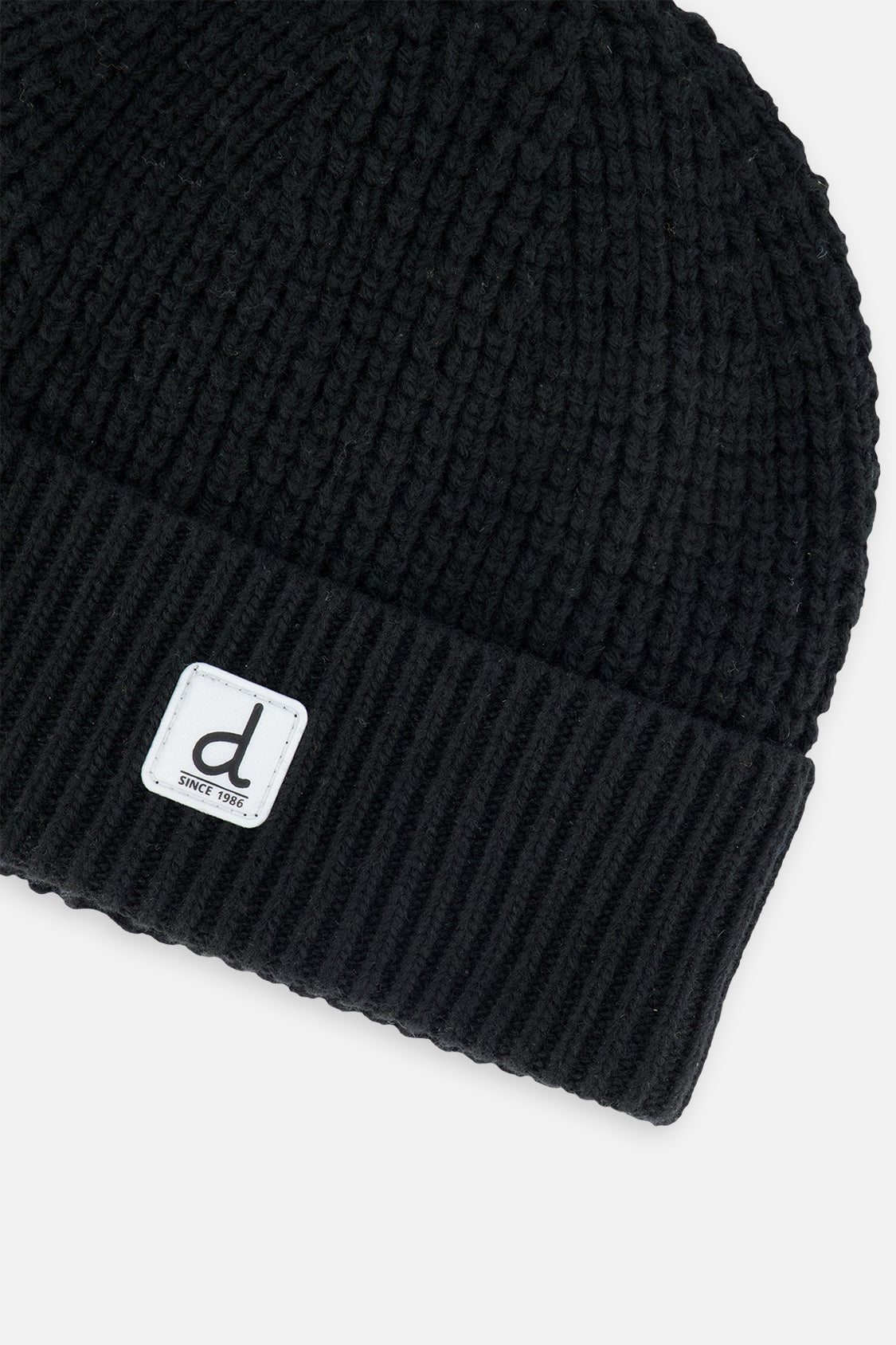 Winter Knit Hat Black - Image 4