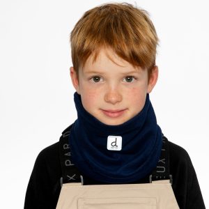 Alternative view of Polar Fleece Neckwarmer Navy Blue