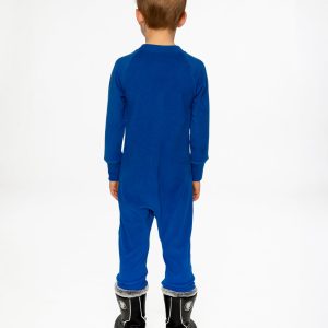 One Piece Thermal Underwear Royal Blue - Image 4