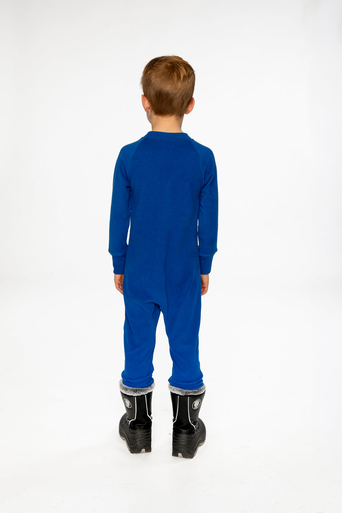 One Piece Thermal Underwear Royal Blue - Image 4